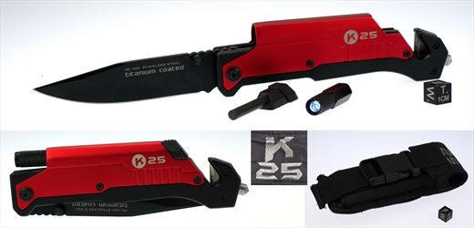 K 25 RK-19451 Stainless Steel Tittatium Coated