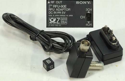 Sony RFU-90E Adaptador RF 5V Canais 3-4