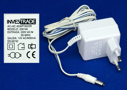 Investrade AC-AC adaptor 220149