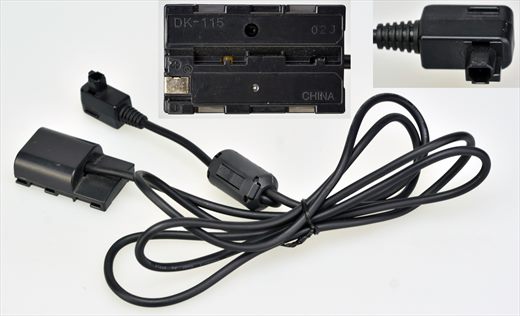 Sony DK-115 Power adapter cable for-Sony camcorder and camera AC-VF10