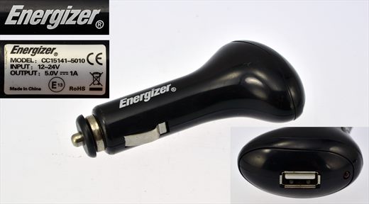 Energizer CC15141-5010 USB Car Charger