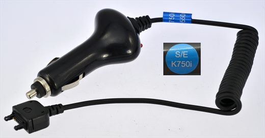 Carregador auto Sony Ericsson K750i