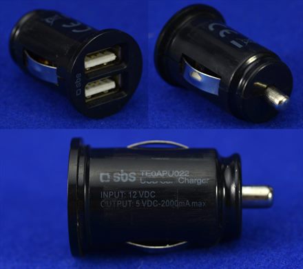 SBS TE0APU022 USB Car Charger