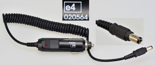 e4 Car Lighter DC adapter