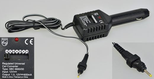 Philips SBC 6660-00 regulated Universal car-converter