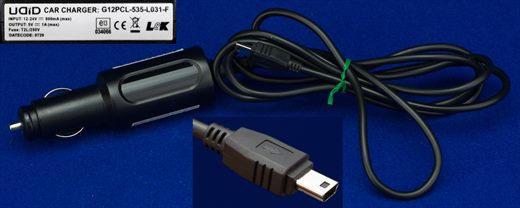 UDID car charger G12PCL-535-L031-F
