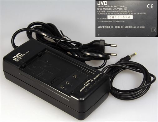 JVC AA-V11S carregador bateria