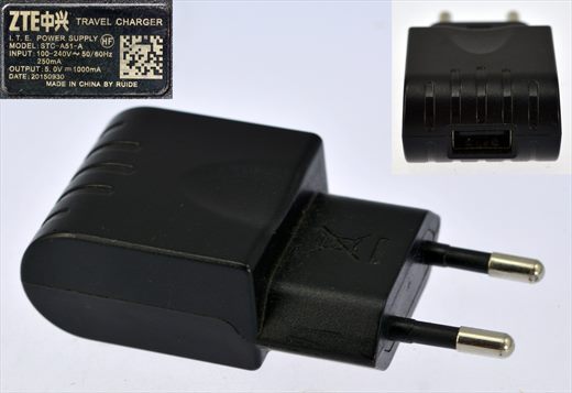 ZTE Travel Charger STC-A51-A