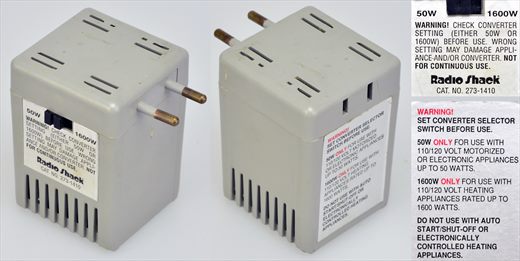 Radio Shack 273-1410 AC converter
