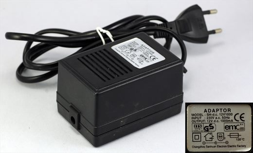 Changzhou Sanhuan Electron Electric Factory SH-d.c. 12V1000 (230V-12V 1000mA)