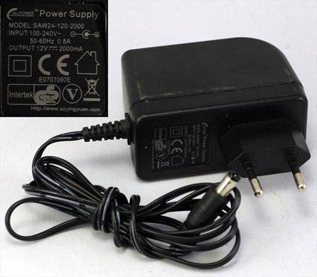 FullPower Power Supply SAW24-120-2000 (100-240V 12V 2000mA)