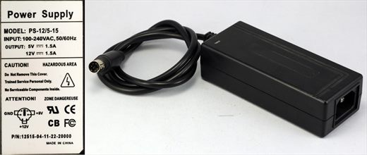 Power Supply PS-12 5-15 (100-240V 5v 1.5A 12V 1.5A)