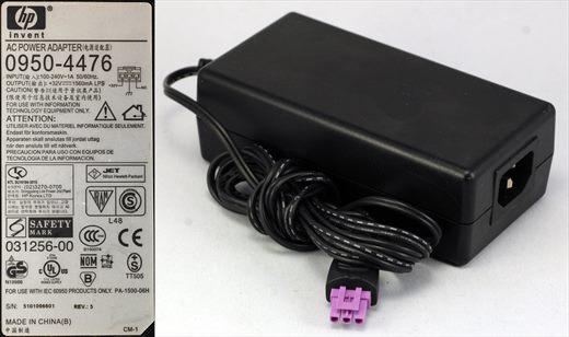 HP AC power adapter 0950-4476 (100-240V 32V 1560mA)