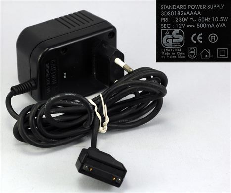 Standard Power Supply 3DS01826AAAA (230V 12V 500mA)