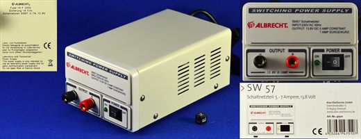 Albrecht Switching Power Supply SW 57 Art.47510
