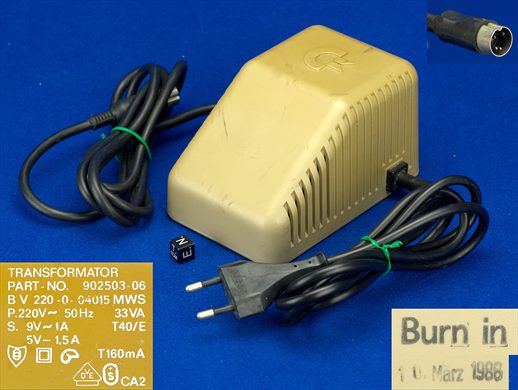 Commodore Transformator 902503-06