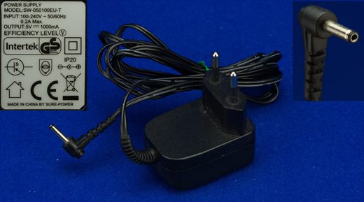 Intertek Power supply SW-050100EU-T