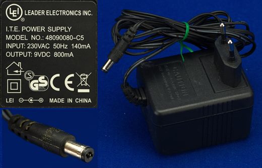 LEI Leader Electronics Inc. Power Supply 48090080-C5