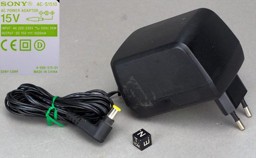 Sony AC-S1510 AC Power Adaptor