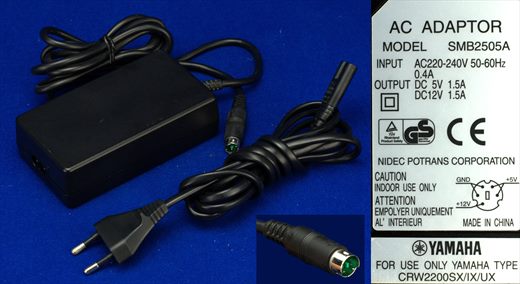Yamaha SMB2505A AC Adaptor