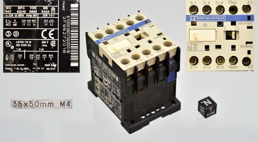 Telemecanique contactor 35x50mm M4