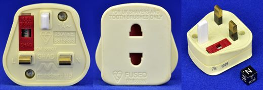 Master plug BS1363-3