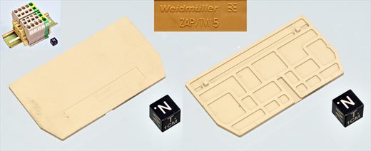 Weidmuller End-partition plate ZAP-TW5