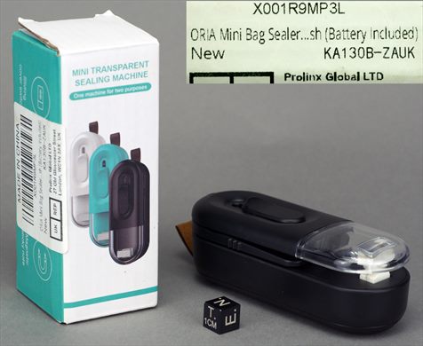 ORIA KA130B-ZAUK Seladora Portatil de Sacos