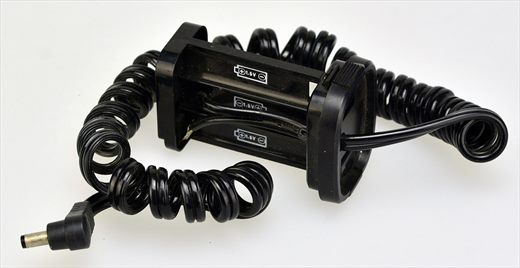 Suporte de 3 Pilhas 1.5V para Flash com Cabo DC