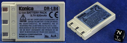 Konica Li-ion Battery Pack DR-LB4