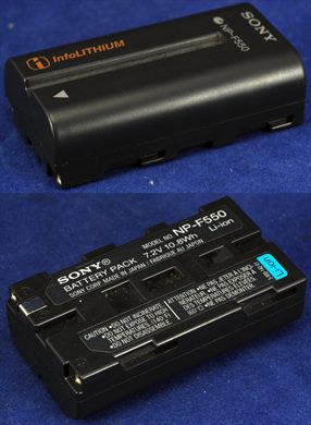 Sony NP-F550 Bateria Li-ion 7.2V 10.8Wh