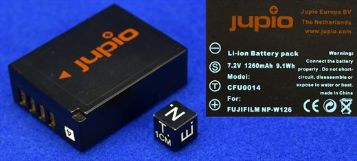 Jupio Fujifilm NP-W126