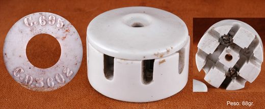 Conector ceramico bipolar