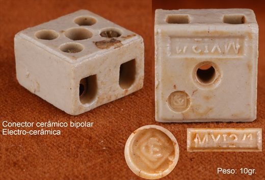 Conector ceramico bipolar (EC)