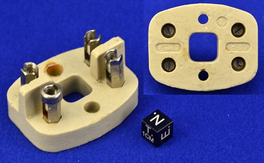 Placa de bornes ceramica 6mm2