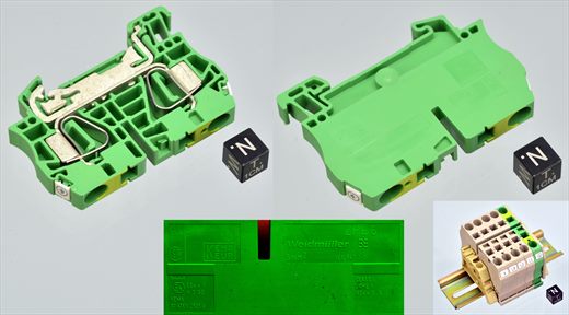 Weidmuller Rail-mounted connector ZPE 6