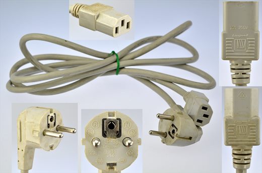 Current cable beige