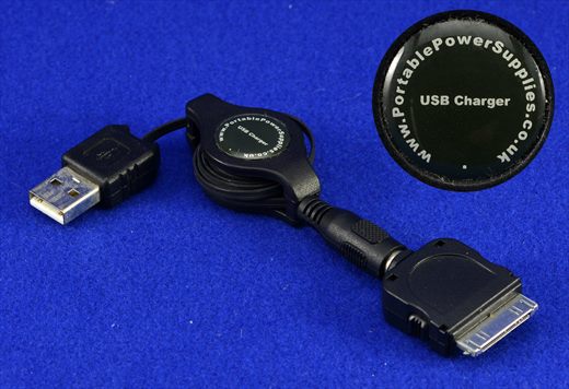 PortablePowerSupplies Apple 30-pin to USB Cable