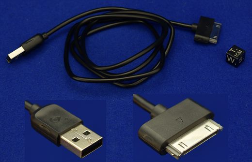 USB to Apple 30-pin cable