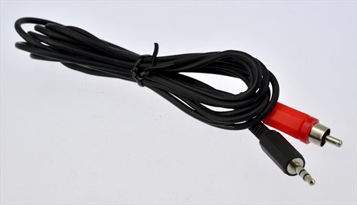 Audio 3,5mm-RCA male mono