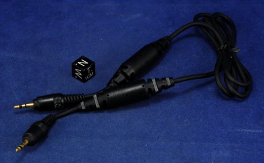 Cabo stereo com filtros