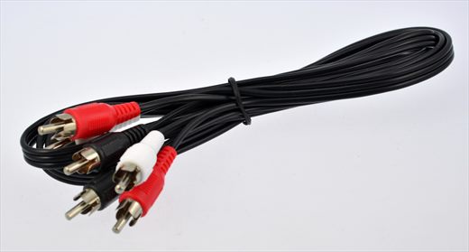 RCA (M) to RCA (M) 2 stereo channel and 1 video