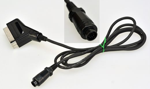 Scart male to DIN 8-Pin male