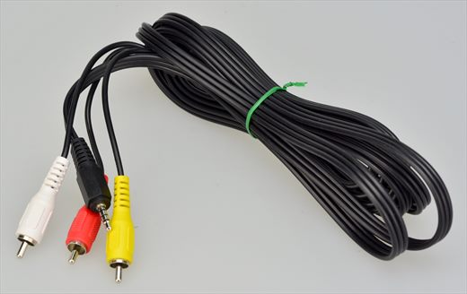 RCA to jack 3.5mm (video-audio)