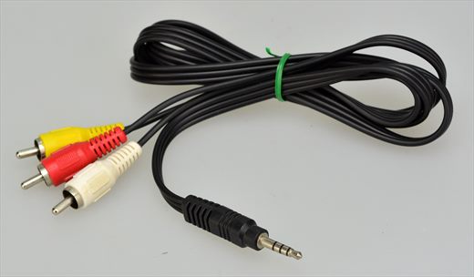 RCA to jack 3.5mm (video-audio) 2