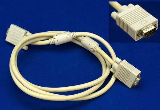 VGA cable (beige)