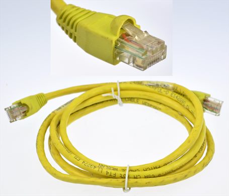 Modular Connector RJ-45 8P8C yellow