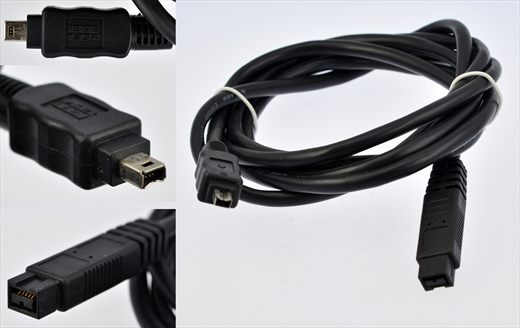 FireWire 800 9-Pin to 4-Pin Cable