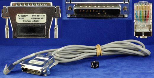 X-Rite DB25P interface Adaptor