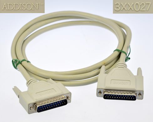 DB25 male-male beige (Addison 3XX027)